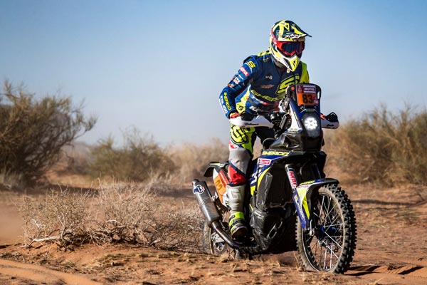 டக்கார் ராலியில் டிவிஎஸ் அணி அசத்தல்... தரவரிசையில் முன்னேற்றம்!