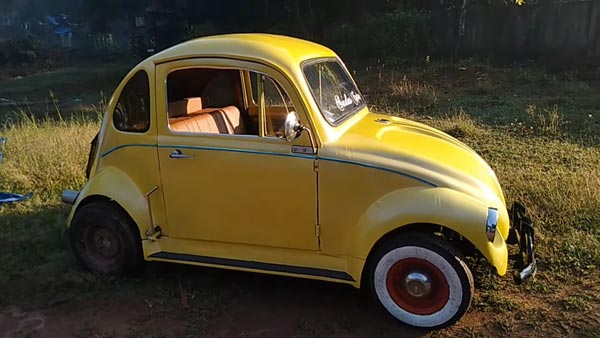 ஹோம் மேட் ஊறுகாய், வத்தல் போல வீட்டிலேயே தயாரிக்கப்பட்ட மனதை கவரும் விண்டேஜ் கார்.. கேரள இளைஞரின் அசாத்தி திறமை!