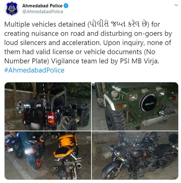 பல லட்சம் மதிப்புள்ள பைக்குகளை தேடிபிடித்து கைப்பற்றிய போலீஸார்... அட இதுதாதன் காரணமா...?