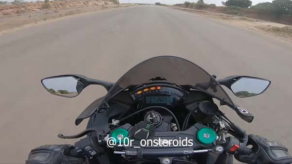 அடேங்கப்பா... இந்திய சாலையில் 299 கிமீ வேகத்தில் சீறி பாய்ந்த கவாஸாகி நிஞ்சா... இதெல்லாம் நல்லதுக்குதானா..?