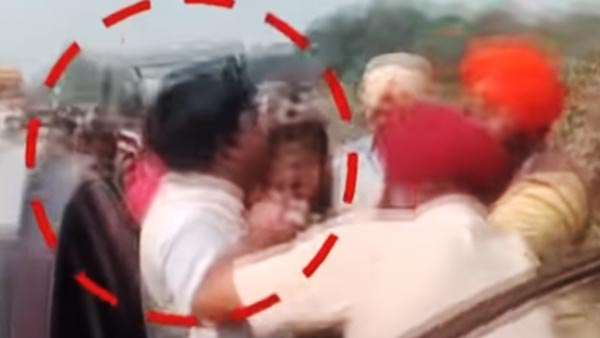 இது புதுசா இருக்கே! டிராஃபிக்கில் தப்பிக்க துப்பாக்கியை நீட்டிய பாஜக பிரமுகர்... வைரல் வீடியோ!