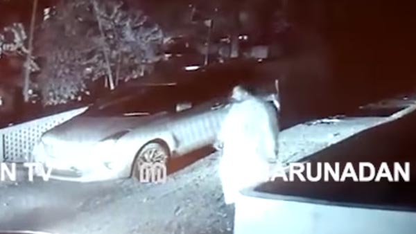 பாதிரியாரின் செயலால் அதிர்ந்துபோன காரின் உரிமையாளர்... சிசிடிவி காட்சியால் அம்பலம்..! பாதிரியாரின் செயலால் அதிர்ந்துபோன காரின் உரிமையாளர்... சிசிடிவி காட்சியால் அம்பலம்..!