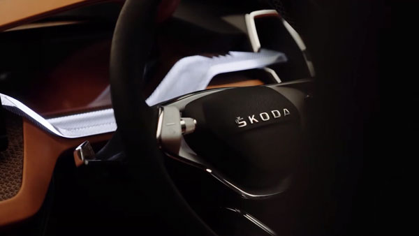 ஸ்கோடா விஷன் இந்தியா மாடலின் புதிய டீசர் வெளியீடு... கார் இப்படி தான் இருக்கும்...!