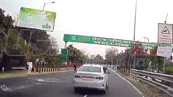 புதிய ஹெட்லைட்டுடன் 2020 ஹோண்டா சிட்டி பிஎஸ்6 புனேக்கு அருகே சோதனை ஓட்டம்...!