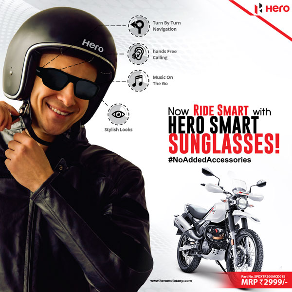 ஹீரோ சன் கிளாஸ் அறிமுகம்... இது இருந்தால் ப்ளூடூத் ஹெட்செட்டே தேவையில்லை...