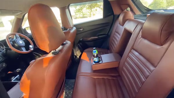 உலகின் முதல் மசாஜ் வசதியுடைய மாருதி சுசுகி ஸ்விஃப்ட்... பிரம்மிப்பை ஏற்படுத்தும் மலிவு விலை மாடிஃபிகேஷன்..!