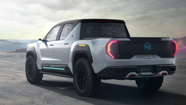 என்னது 945 கிமீ ரேஞ்சா...? டெஸ்லா சைபர் டிரக்கிற்கு போட்டி வந்துவிட்டது... டீசர் வெளியிட்டு கதிகலங்கவைத்த நிகோலா..! என்னது 945 கிமீ ரேஞ்சா...? டெஸ்லா சைபர் டிரக்கிற்கு போட்டி வந்துவிட்டது... டீசர் வெளியிட்டு கதிகலங்கவைத்த நிகோலா..!