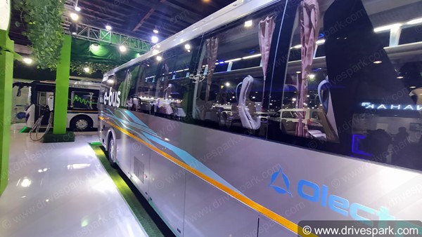 இந்தியாவின் முதல் எலெக்ட்ரிக் ஆம்னி சொகுசு பஸ்