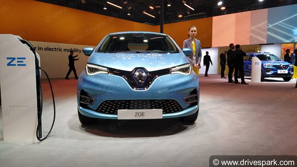 வாகன கண்காட்சியில் ரெனோ ஸோயி மின்சார கார் அறிமுகம்... இந்திய வருகை எப்போது தெரியுமா...?