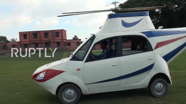 ஹெலிகாப்டராக மாறிய டாடா நானோ கார்... உருவாக்கிய இளைஞர் சொன்ன காரணம் அதை விட ஆச்சரியம்!