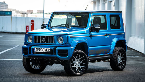 மெர்சிடிஸ் பென்ஸ் ஜி வேகன் காராக மாறிய சுசுகி ஜிம்னி.. மாருதி விரைவில் இந்தியாவில் அறிமுகம் செய்ய இருக்கும் கார் இதுதான்...