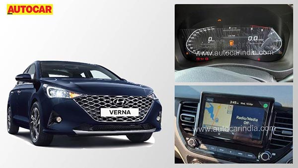 அப்டேட்டான தொழிற்நுட்பங்களுடன் வருகிறது 2020 ஹூண்டாய் வெர்னா ஃபேஸ்லிஃப்ட்...