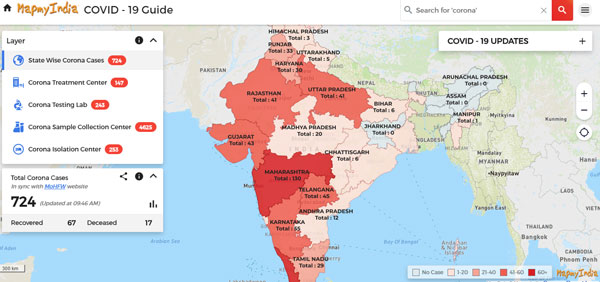 மேப் மை இந்தியா செயலியில் புகார் தெரிவிக்கும் வசதி அறிமுகம்! மேப் மை இந்தியா செயலியில் புகார் தெரிவிக்கும் வசதி அறிமுகம்!