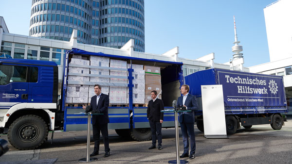 கொரோனா தடுப்பு பணிகள்... ரூ.3 கோடி மதிப்புடைய உதவிகளை வழங்கும் பிஎம்டபிள்யூ!