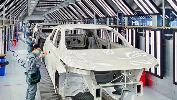 பைடன் எம்-பைட் எலக்ட்ரிக் எஸ்யூவியின் தயாரிப்பு பணிகள் துவங்கின... சீனாவில் இந்த வருடன் அறிமுகம்..