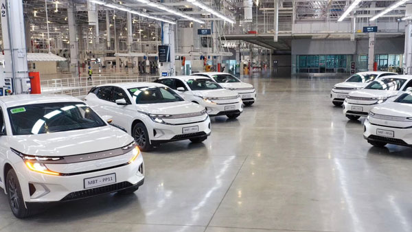 பைடன் எம்-பைட் எலக்ட்ரிக் எஸ்யூவியின் தயாரிப்பு பணிகள் துவங்கின... சீனாவில் இந்த வருடன் அறிமுகம்..