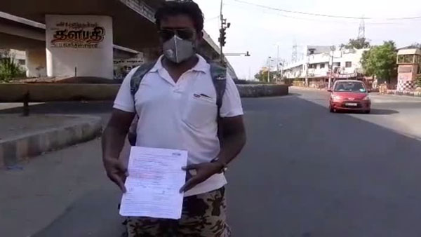 சாப்பாடு இல்லாமல் 2,300 கிமீ பைக்கில் பயணித்த இன்ஜினியர்... காரணத்தை கேட்டு கண் கலங்கிய தமிழகம்...