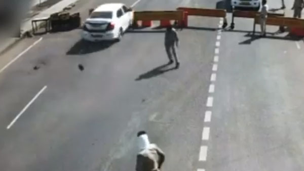 கண்ணில் பட்டதை எல்லாம் அடித்து தூக்கிய நபர்.. ஹாலிவுட் படத்தை மிஞ்சும் சம்பவம்.. அதிர வைக்கும் வீடியோ!