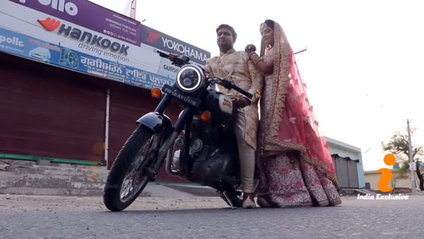 புதுமணம் முடித்த கையோடு பைக்கில் புறப்பட்ட இளம் ஜோடி.. நடு வழியில் காத்திருந்து ஷாக் கொடுத்த பஞ்சாப் போலீஸ்.. புதுமணம் முடித்த கையோடு பைக்கில் புறப்பட்ட இளம் ஜோடி.. நடு வழியில் காத்திருந்து ஷாக் கொடுத்த பஞ்சாப் போலீஸ்..