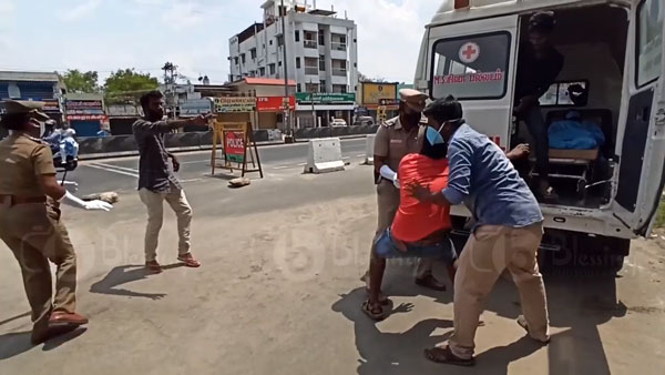 விதி மீறினால் கொரோனா நோயாளியுடன் ஒரு நாள் டூர்.. புள்ளிங்கோ இளைஞர்களை சிதறவிட்ட திருப்பூர் போலீஸ்.. விதி மீறினால் கொரோனா நோயாளியுடன் ஒரு நாள் டூர்.. புள்ளிங்கோ இளைஞர்களை சிதறவிட்ட திருப்பூர் போலீஸ்..