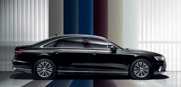 வெடிக்குண்டு வைத்தாலும் இந்த காரை தகர்க்க முடியாது போலருக்கே... பாதுகாப்பு அம்சங்களுடன் 2020 ஆடி ஏ8 எல்...