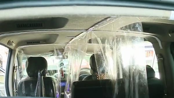 கொரோனாவை தடுக்க சூப்பர் ஐடியா... மலிவான கட்டணத்தில் கார்களுக்கு சேஃப்டி ஷீல்டு... சென்னையில் அசத்தல்