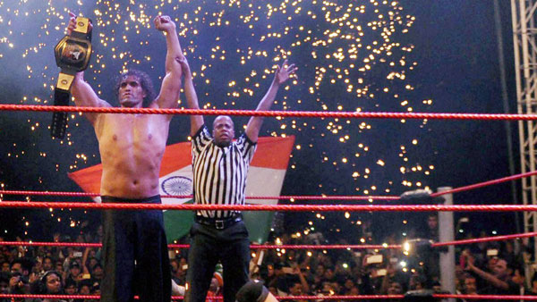 பாவம் விட்றுங்க... தி கிரேட் காளி செய்த காரியத்தை பார்த்து உறைந்து போன ரசிகர்கள்... வைரலாகும் வீடியோ