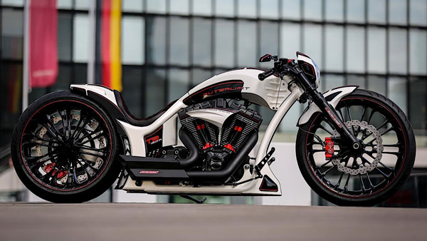 மினி லம்போர்கினி அவென்டேடார் காராக மாறிய ஹார்லி டேவிட்சன் பைக்... சப்புகொட்ட வைக்கும் கவர்ச்சி!