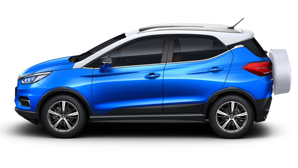 மீண்டும் கைவரிசையை காட்டிய சீன நிறுவனம்... ஃபோர்டு ஈக்கோஸ்போர்ட்டின் தோற்றத்தில் எலக்ட்ரிக் கார்...