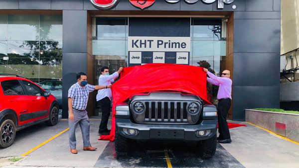 இந்தியாவின் முதல் ஜீப் ரேங்லர் ரூபிகான் மாடல்... பெங்களுருவில் டெலிவிரி...!