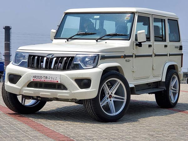 20-இன்ச் மெர்சிடிஸ் அலாய் சக்கரங்களுடன் 2020 மஹிந்திரா பொலிரோ... சூப்பராக மாற்றியுள்ள உரிமையாளர்..