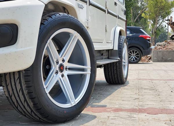 20-இன்ச் மெர்சிடிஸ் அலாய் சக்கரங்களுடன் 2020 மஹிந்திரா பொலிரோ... சூப்பராக மாற்றியுள்ள உரிமையாளர்..