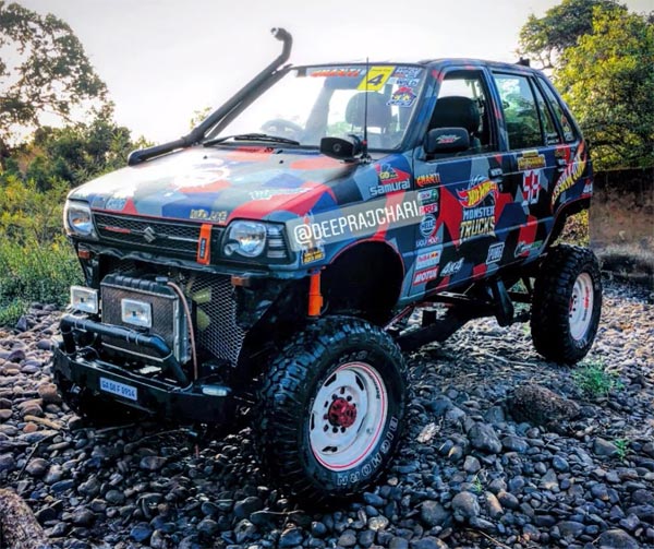 மான்ஸ்டராக உருமாறிய இந்தியர்களின் ஃபேவரிட் கார்... இது என்ன கார்னு கண்டுபிடிக்க முடிகிறதா? வீடியோ!