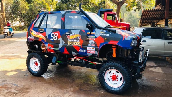 மான்ஸ்டராக உருமாறிய இந்தியர்களின் ஃபேவரிட் கார்... இது என்ன கார்னு கண்டுபிடிக்க முடிகிறதா? வீடியோ!