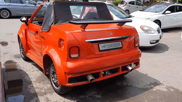 80s-90s மட்டுமில்ல 2K கிட்ஸ்களும் கொடுத்து வைத்தவர்களே... இந்த காரை இப்படியொரு ஸ்டைலில் பார்க்கவே முடியாது..!