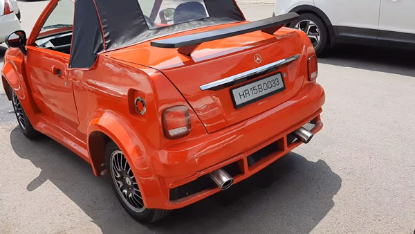 80s-90s மட்டுமில்ல 2K கிட்ஸ்களும் கொடுத்து வைத்தவர்களே... இந்த காரை இப்படியொரு ஸ்டைலில் பார்க்கவே முடியாது..!