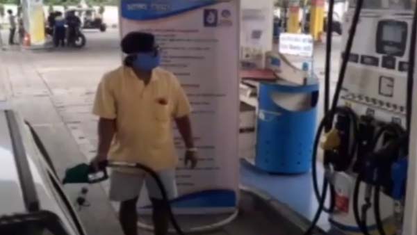 பெட்ரோல் திருட்டு அச்சம் இனி இல்லை... பயன்பாட்டுக்கு வந்தது நாட்டின் முதல் ஊழியரில்லா பெட்ரோல் நிலையம்...