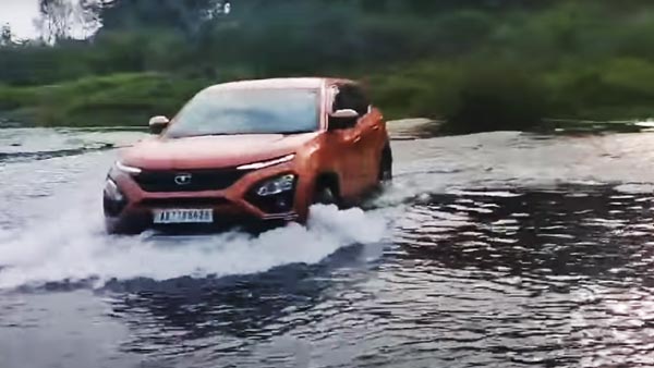 சவாலான ஆற்றை அசால்டாக கடந்த டாடா ஹாரியர்... சாதாரண பயணிகள் காரால் எப்படி இது முடிந்தது? வீடியோ!