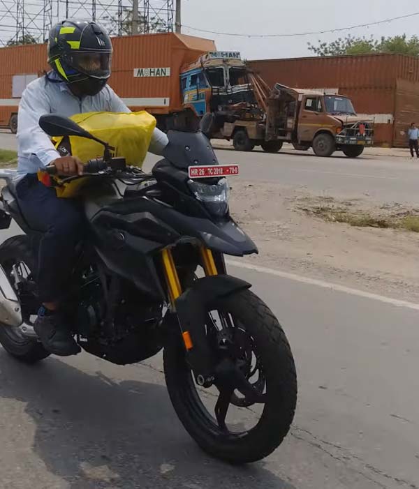 கேடிஎம் 390 அட்வென்ஜெர் பைக்கின் போட்டி மாடல்... 2021 பிஎம்டபிள்யூ ஜி310 ஜிஎஸ் சோதனை ஓட்டம்...