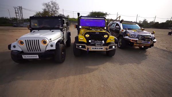 இசைக்கு ஏற்ப டான்ஸ் ஆடும் மஹிந்திரா தார்... இந்த வீடியோவை மிஸ் பண்ணிடாதீங்க, வருத்தப்படுவீங்க...