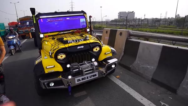 இசைக்கு ஏற்ப டான்ஸ் ஆடும் மஹிந்திரா தார்... இந்த வீடியோவை மிஸ் பண்ணிடாதீங்க, வருத்தப்படுவீங்க...