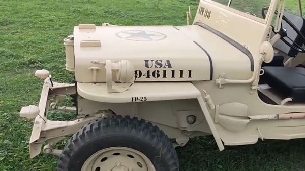 மீண்டும் உயிர் பெற்ற 1946 ஃபோர்டு ஜீப்... கண்களை கொள்ளையடிக்கும் புதிய ஸ்டைல்... வீடியோ!