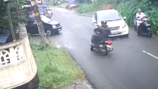 நம்ம ஊரு ரோட்ல எப்போ எது வேணாலும் நடக்கலாம்... சமூக வலை தளங்களில் வைரலாகும் வீடியோ...