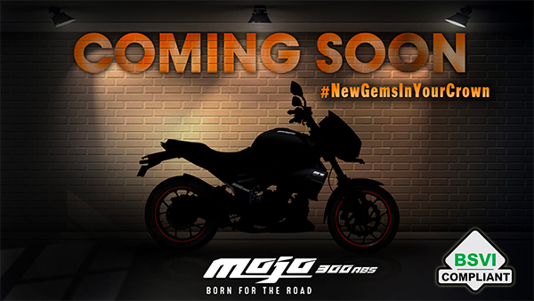 அட்டகாசமான இரு நிறத்தேர்வுகளில் அறிமுகமாகும் பிஎஸ்6 மஹிந்திரா மோஜோ 300 ஏபிஎஸ் பைக்...