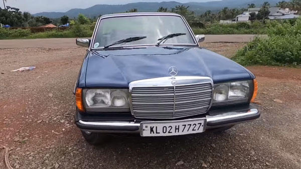 சுமார் 35 வருடத்திற்கு பிறகு புதிய தோற்றத்தை பெற்ற 1984 மெர்சிடிஸ் டபிள்யூ123 செடான்...