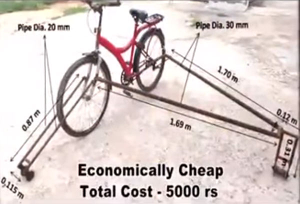 சூப்பர் கண்டுபிடிப்பு... சாதாரண சைக்கிளில் வித்தை காட்டிய இந்திய ரயில்வே அதிகாரி... என்னனு தெரியுமா?