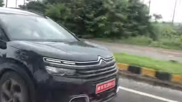 இந்திய அறிமுகத்திற்கு வேகமாக தயாராகிவரும் சிட்ரோன்... சி5 ஏர்க்ராஸ் எஸ்யூவிகள் தமிழ்நாட்டில் சோதனை...