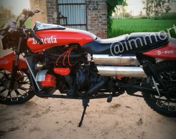 மாருதி 800 எஞ்ஜினில் உருவாகிய சூப்பர் பைக்! செலவு ரொம்ப கம்மி! பி-டெக் மாணவர்களின் பிரம்மிக்க வைக்கும் சாதனை! 