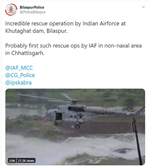 ஒரு நாள் முழுக்க ஆற்றின் நடுவே சிக்கி தவித்த இளைஞர்! உரிய நேரத்தில் மீட்டெடுத்த இந்திய வீரர்கள்... வைரல் வீடியோ!