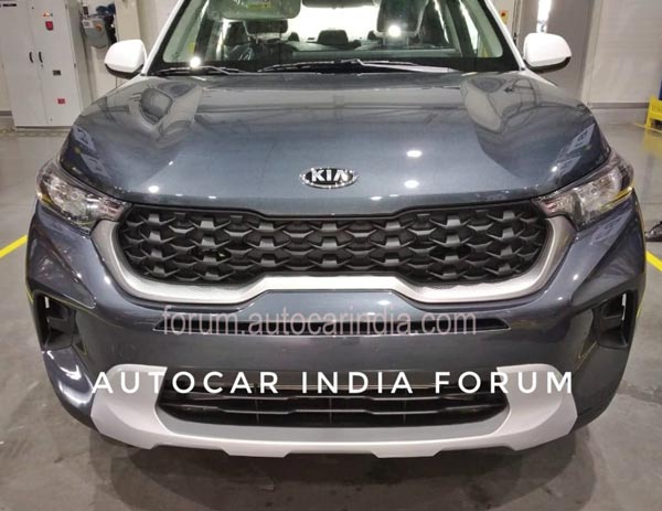 கியா சொனெட்டின் விலை குறைவான வேரியண்ட் இவ்வாறு தான் இருக்கும்... முதன்முறையாக வெளியான ஸ்பை படங்கள்